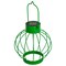 Northlight 6.5&#x22; Green Outdoor Hanging LED Solar Lantern with Handle
